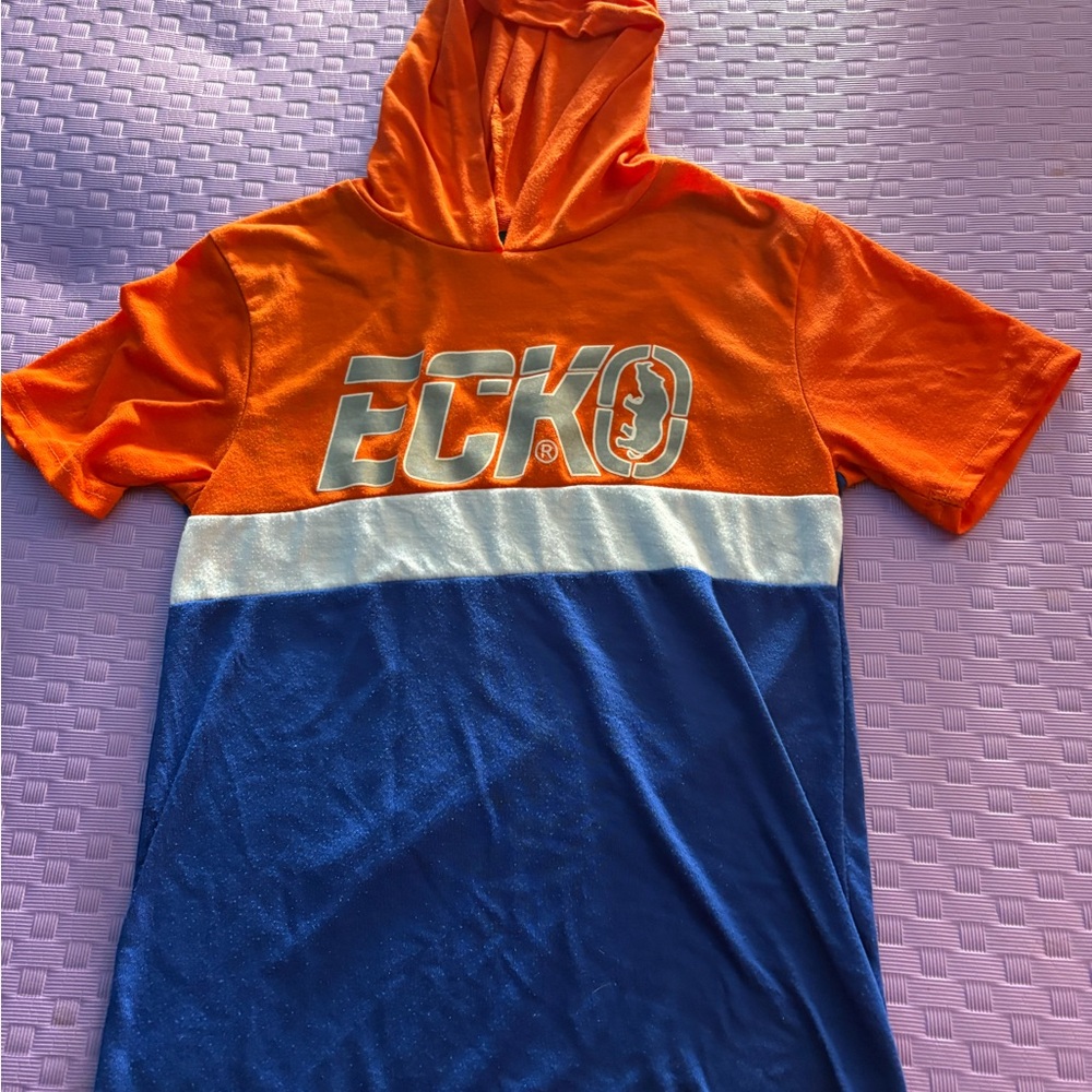 Ecko Unlimited Kids Hoodie in Orange and Blue